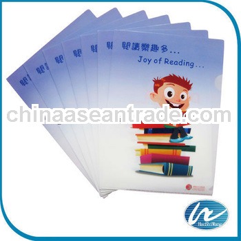 PP L shape folder, Customized Sizes and Designs are Accepted
