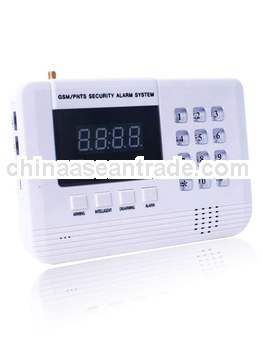 PSTN GSM alarm system manufacturer safety house sms alarm 99zones burglar alarm 433mhz