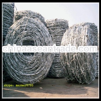 PVC coated Barbed wire/Barbed Wire Grating/Barbed Fence