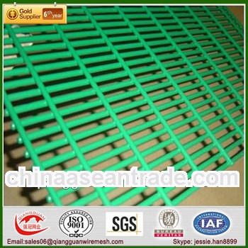 PVC coated green color Welded wire mesh panels