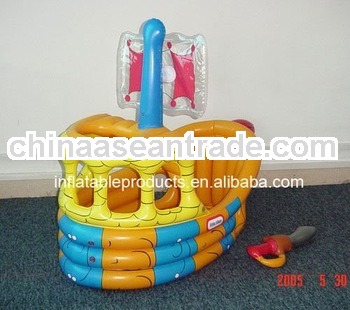 PVC inflatable corsair for kids