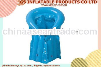 PVC inflatable kids swimming float jackets EN71 approved