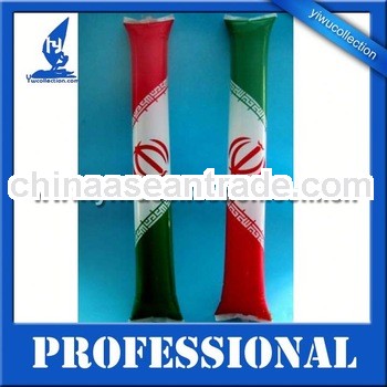 PVC inflatable sticks,cheer clapper sticks