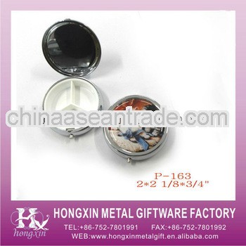 P-163 Display elegant metal pill box alarm