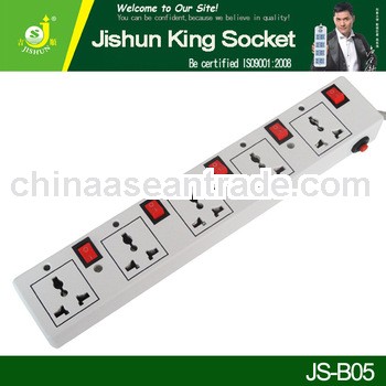 Pakistan 10 Amp 5 Gang Switched Sockets And Plug