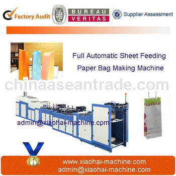 Paper Bag Gluing Machinery Whole Line