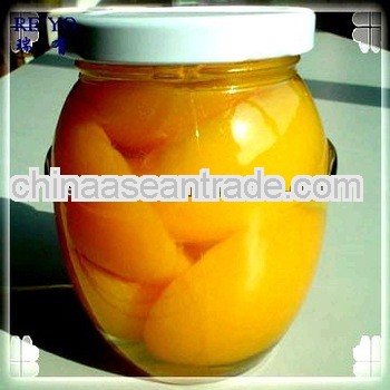 Peaches in can 850g fresh canned fruits in China 2013 high quality prompt delivery