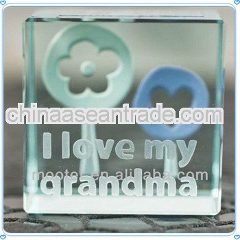 Personality Glass Crystal Grandma Gifts For Souvenir