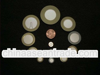 Piezoelectric ceramic for ultrasonic cleaning and welding transducer