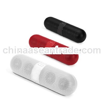Pill speaker mini bluetooth wireless Portable Stereo Speaker come with retail box and logo (BS34)