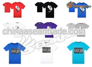 Plain Dyed embroidered soft and comfortable tee shirt