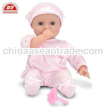 Plastic Baby Doll with Cloth Removable Arms and Legs