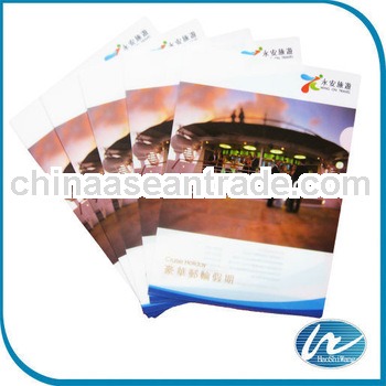 Plastic Document folders, Eco-friendly, suitable for promotional purposes
