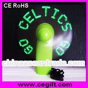 Plastic Hand Fans with Leds