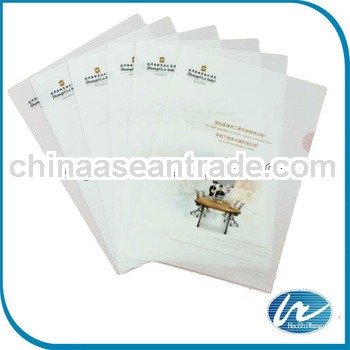 Plastic L shape folder, Customized Thicknesses, Sizes and Designs are Accepted