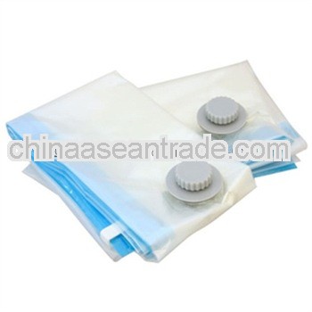 Plastic Reusable Storage Bag for Vacuum Sealer Saving Space