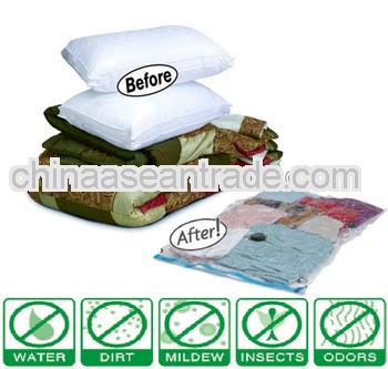 Plastic Vacuum Seal Jumbo Storage Bags for Bedding Saving Space