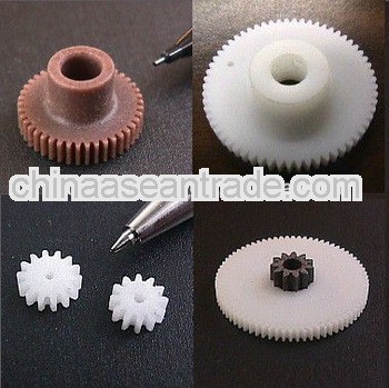 Plastic injection moulding for plastic gears