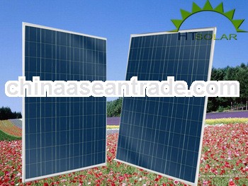 Polycrystalline 250w Photovoltaic panel with 25 years warranty