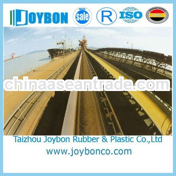 Polyester/Nylon/Cotton rubber conveyor belt for materials conveying made in 