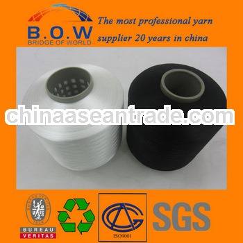 Polyester twisted yarn for sewing application