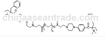 Polyethylene Glycol di (-4[ 4-(2-dimethylamino-2 -benzyl) butaonylphenyl] piperazine ) propionate