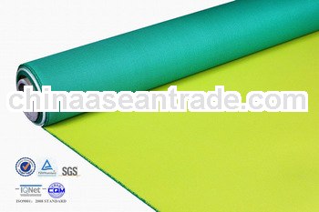 Polyurethane coated heat resistant air duct fiberglass of cloth