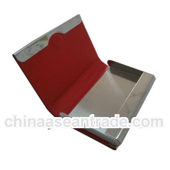 Popular Leather&Metal Card Box Wholesale