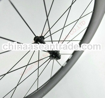 Popular sale! Top quality full carbon fiber road bike wheelset 700c 38mm