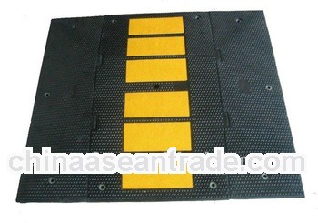 Portable Road Speed Bump in black