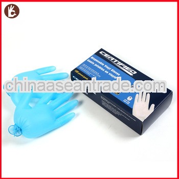 Powdered&powder free disposable vinyl gloves/dishwashing glove