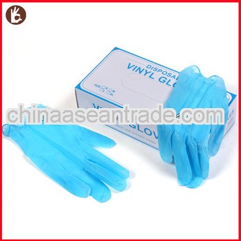 Powdered&powder free disposable vinyl gloves/industrial pvc glove