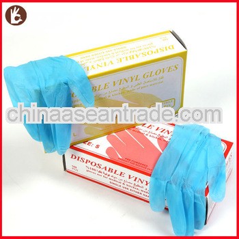 Powdered&powder free disposable vinyl gloves/pvc usag