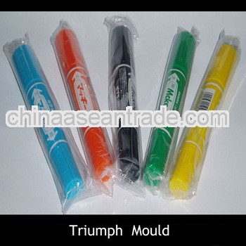 Precise plastic highlighter pen mould