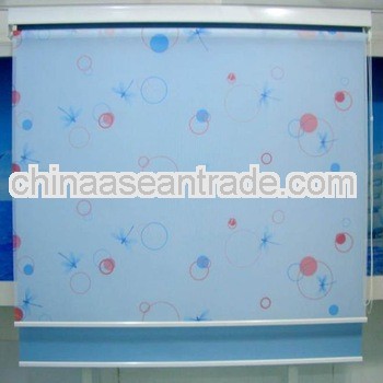 Printed Roller Shades With Various Colors