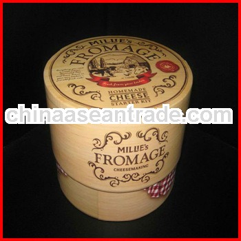 Printing cardboard round gift box storage