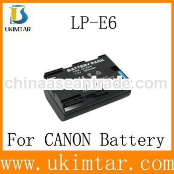 Professional 1800mAh Digital Camera Batteries for Canon LP-E6+ fully decoded factory supply