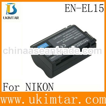 Professional EN-EL15 Battery for Nikon 1 V1 1V1 D600 factory supply