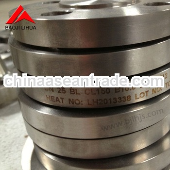 Professional Forged flange,ANSI flange.class 150 flange,Gr9 threaded flange