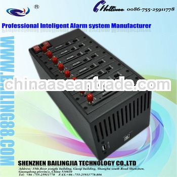 Professional Wavecom or Cinterion gsm 8 port Modem Pool /multi-socket gsm gprs 8 ports modem pool /U