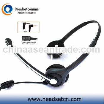 Professional call center headset 2.5mm Cord HSM-602FPQJ2.5