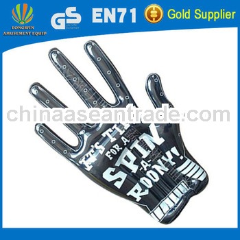 Professional cheap customized pvc inflatable advertising hand