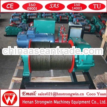 Professional customized high speed electric industrial winch for sale