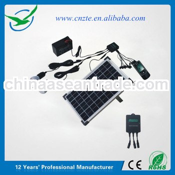 Professional design solar lighting kit with 8 year warranty & CE