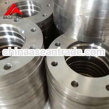 Professional forged high quality pl titanium flange