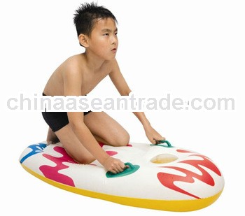 Professional giant pvc inflatable kids surfing board