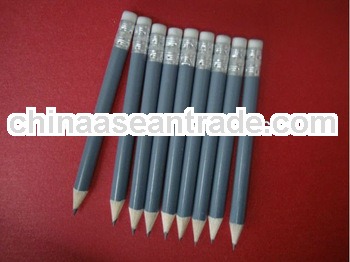 Promotion Wooden Pencil With Eraser Head Meet EN71 and ASTMD-4236 Standard