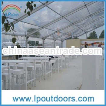 Promotion aluminum structure glass wall tent for outdoor activity