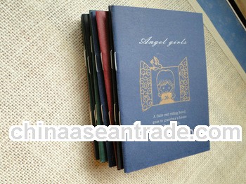 Promotional Gift Plastic Cover Notebook With Pen