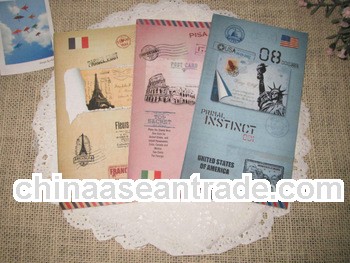 Promotional Gift Saddle Stitched Notebook